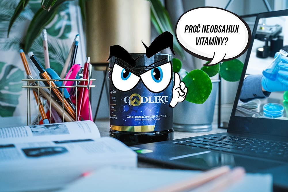 Proč nejsou v Godlike vitamíny?